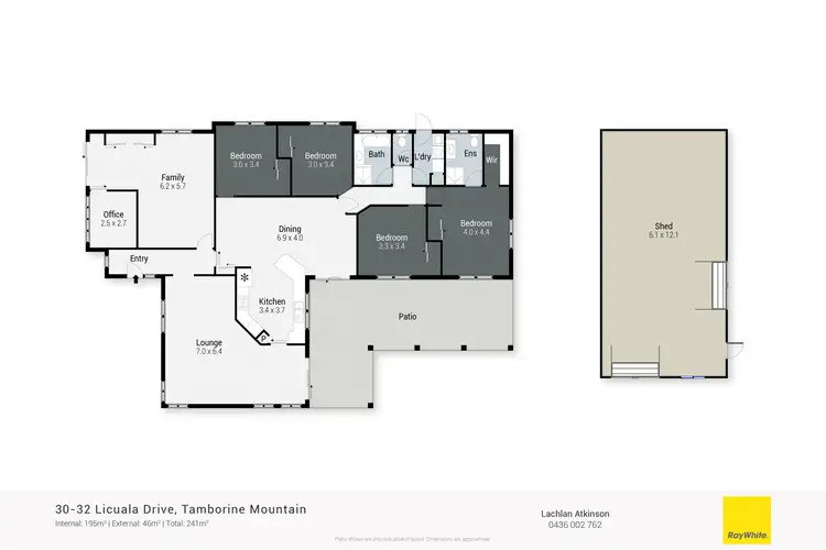 Floorplan of Homely house listing, 30-32 Licuala Drive, Tamborine Mountain QLD 4272
