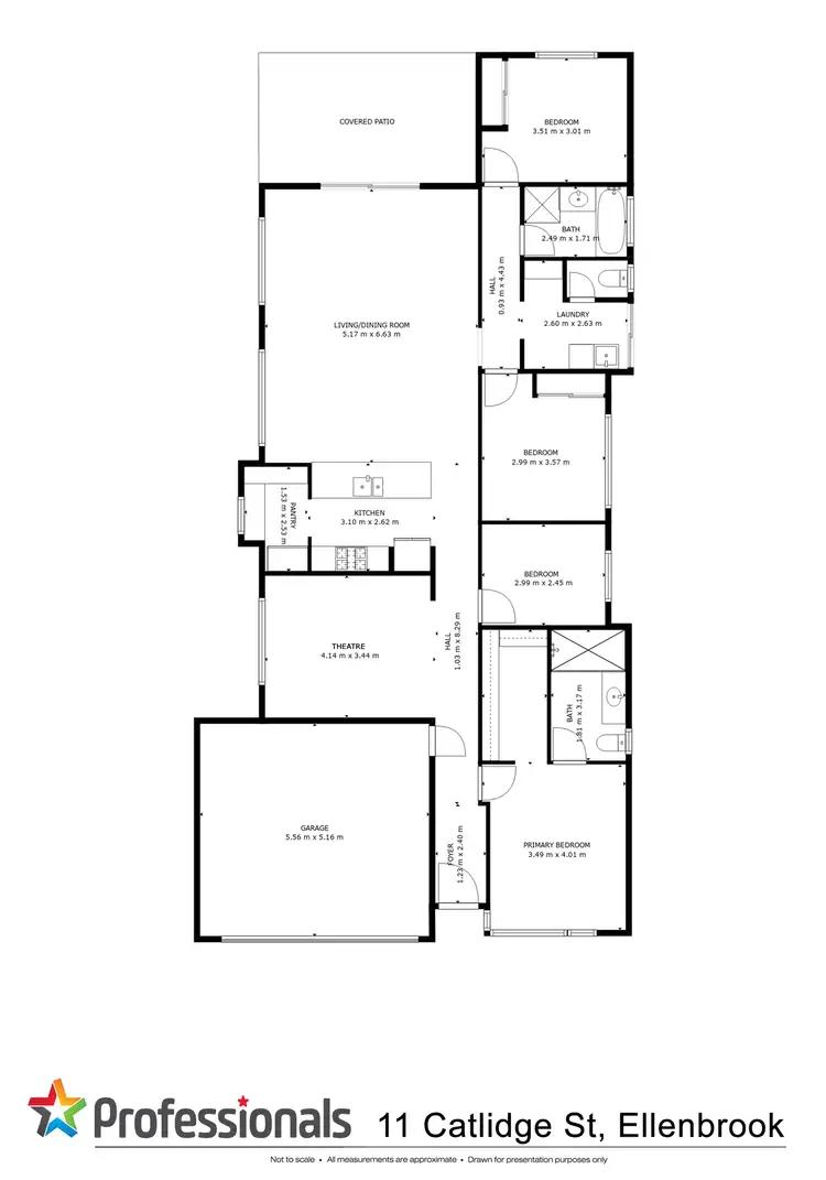 Floorplan of Homely house listing, 11 Catlidge Street, Ellenbrook WA 6069