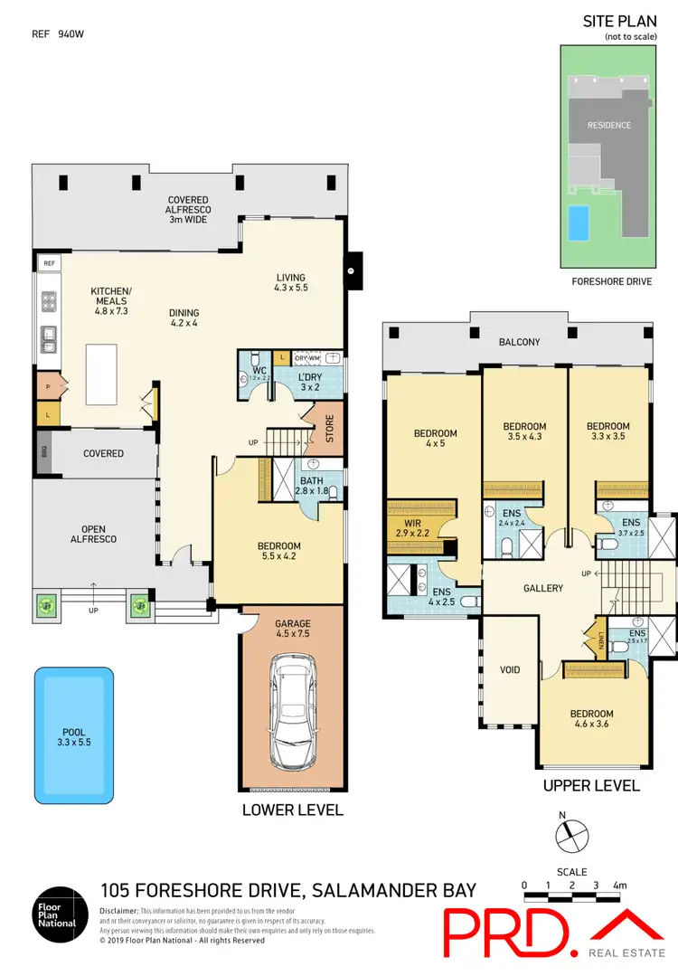 Floorplan of Homely house listing, 105 Foreshore Drive, Salamander Bay NSW 2317