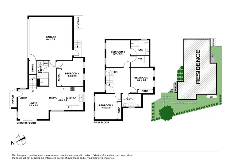 Floorplan of Homely townhouse listing, 2/19 Stanley Avenue, Mount Waverley VIC 3149