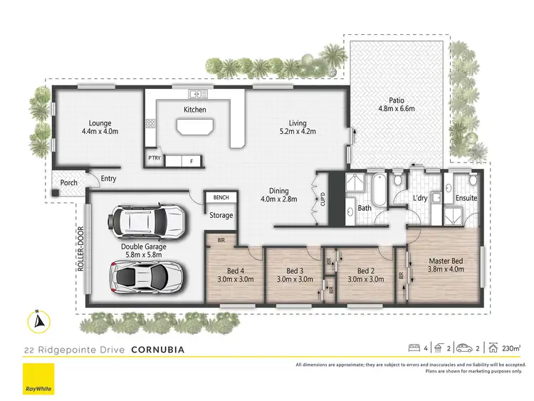 Floorplan of Homely house listing, 22 Ridgepointe Drive, Cornubia QLD 4130