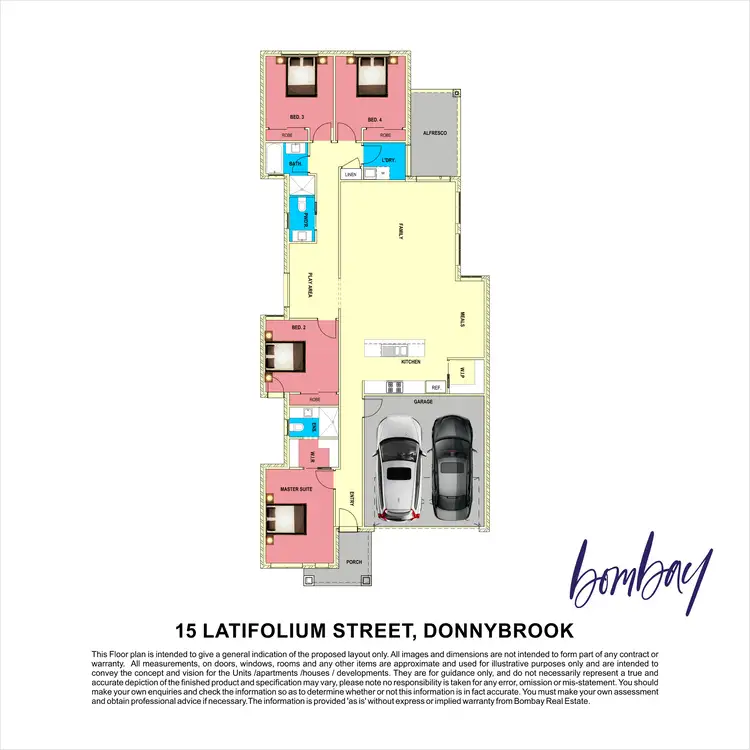 Floorplan of Homely house listing, 15 Latifolium Street, Donnybrook VIC 3064