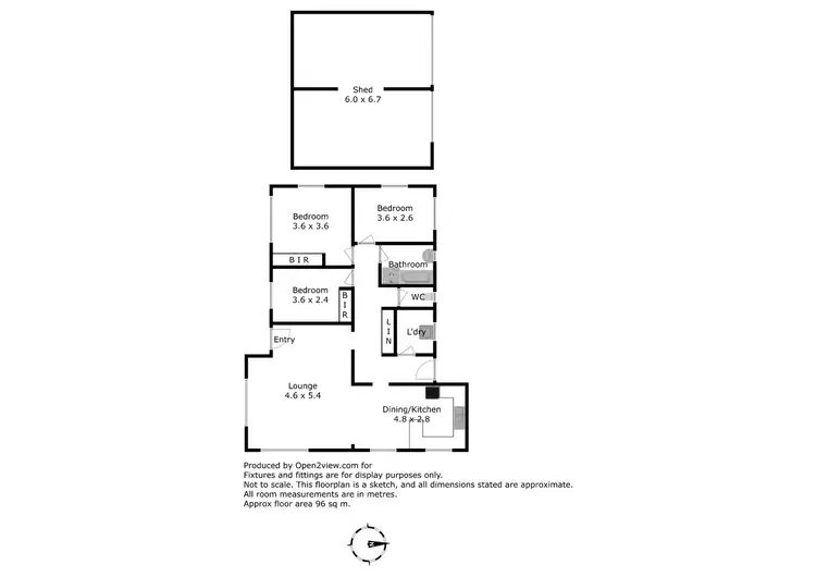 Floorplan of Homely house listing, 1 Bruford Place, Devonport TAS 7310