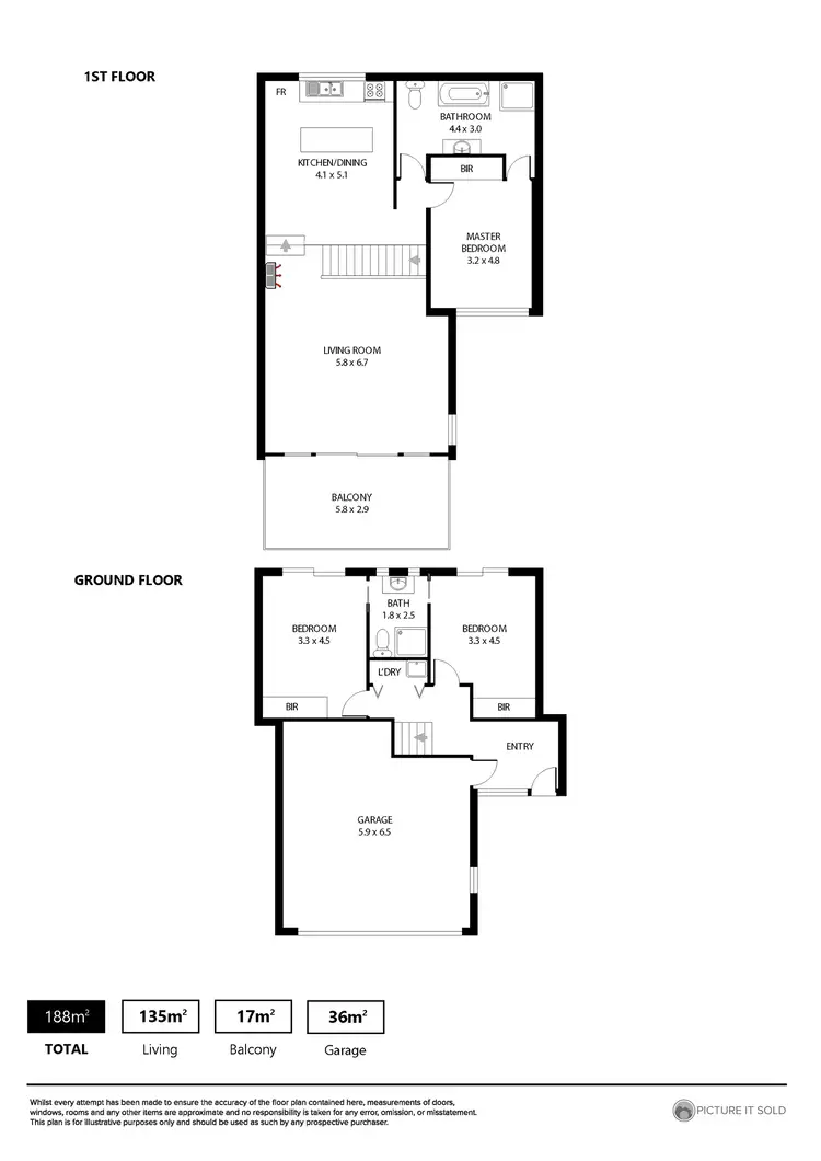 Floorplan of Homely house listing, 33B Solway Crescent, Encounter Bay SA 5211
