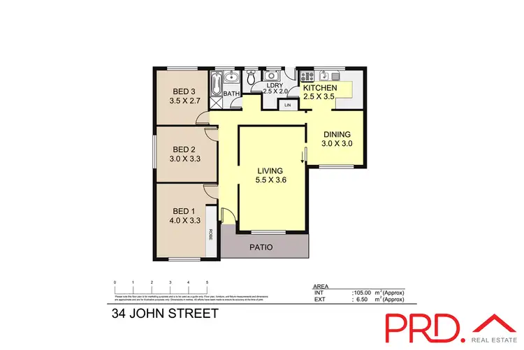 Floorplan of Homely house listing, 34 John Street, Tamworth NSW 2340