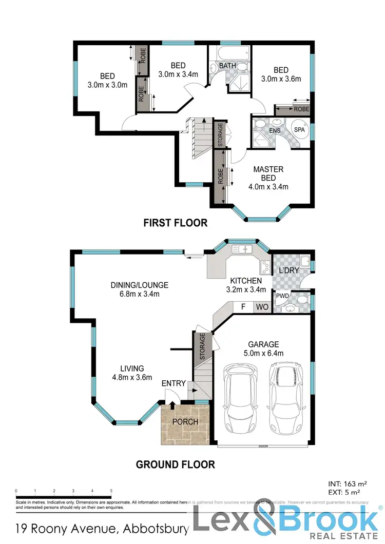 Floorplan of Homely house listing, 19 Roony Ave, Abbotsbury NSW 2176