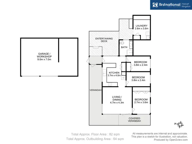 Floorplan of Homely house listing, 20 Ritchie Street, Alonnah TAS 7150