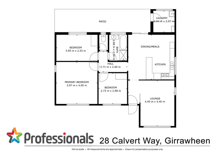 Floorplan of Homely house listing, 28 Calvert Way, Girrawheen WA 6064