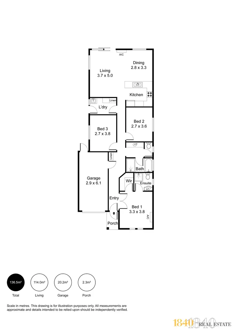 Floorplan of Homely house listing, 494 Grand Junction Rd, Northfield SA 5085