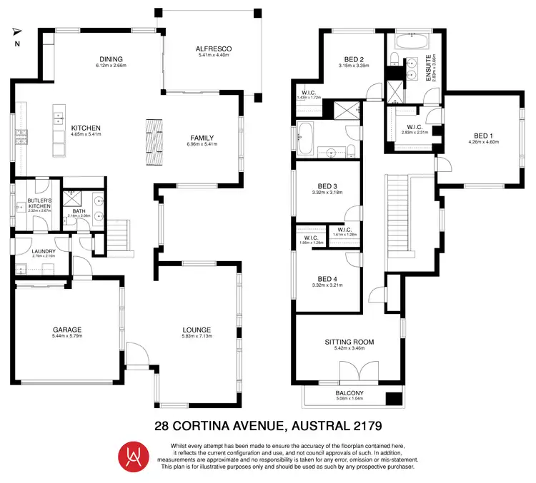 Floorplan of Homely house listing, 28 Cortina Avenue, Austral NSW 2179