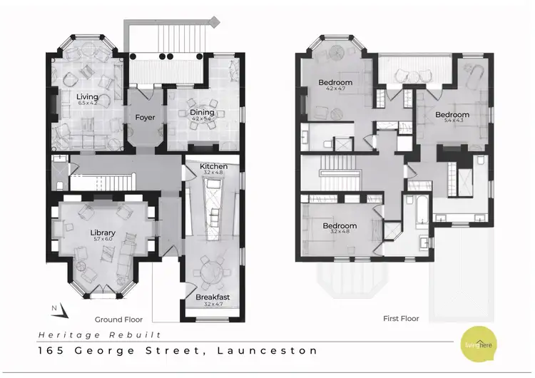 Floorplan of Homely house listing, 165 George Street, Launceston TAS 7250