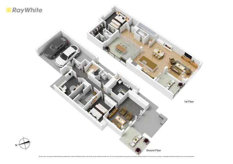 Floorplan of Homely townhouse listing, 5/2-3 Gracie Avenue, Edithvale VIC 3196