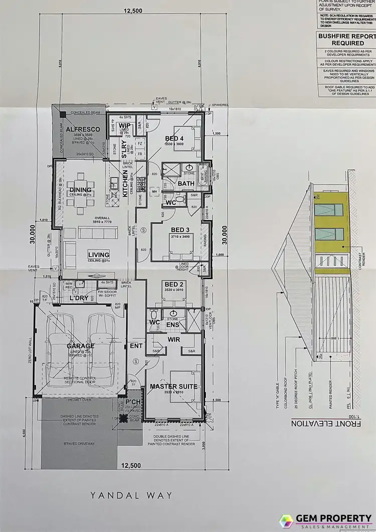 Floorplan of Homely house listing, 14 Yandal Way, Golden Bay WA 6174