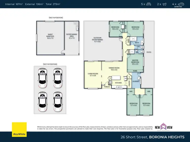 Floorplan of Homely house listing, 26 Short Street, Boronia Heights QLD 4124