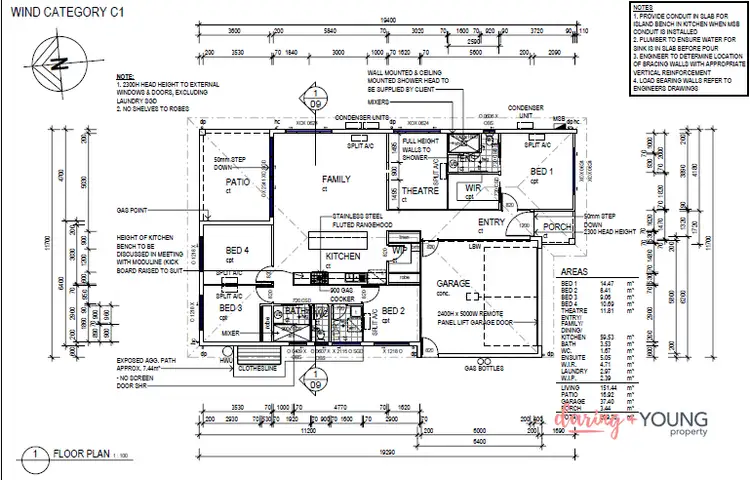 Floorplan of Homely house listing, 6 Pasco Drive, Burdell QLD 4818