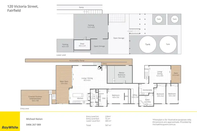 Floorplan of Homely house listing, 120 Victoria Street, Fairfield QLD 4103