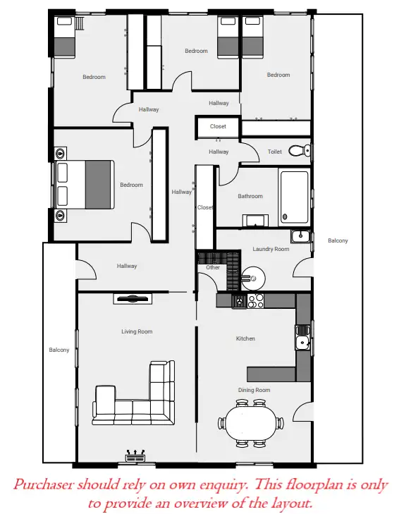 Floorplan of Homely house listing, 27 Dumaresq Street, West Wyalong NSW 2671