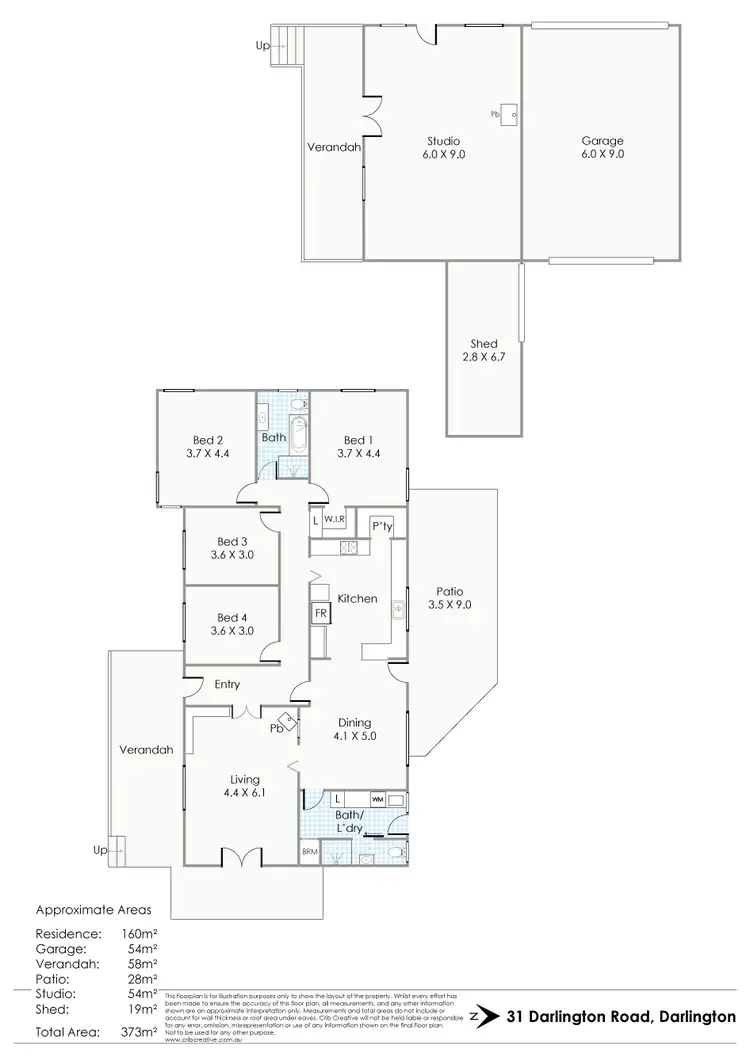 Floorplan of Homely house listing, 31 Darlington Road, Darlington WA 6070