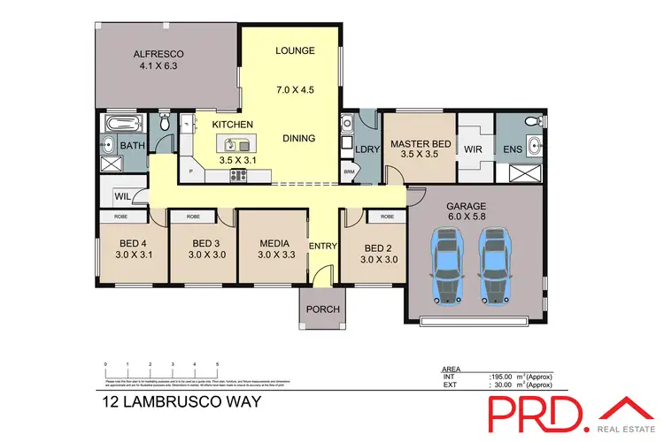 Floorplan of Homely house listing, 12 Lambrusco Way, Tamworth NSW 2340