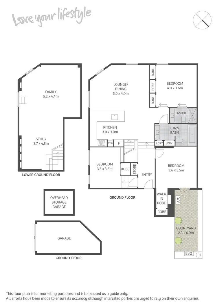 Floorplan of Homely apartment listing, 1/222 Wilson Street, Newtown NSW 2042