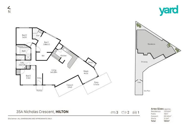 Floorplan of Homely house listing, 35A Nicholas Crescent, Hilton WA 6163