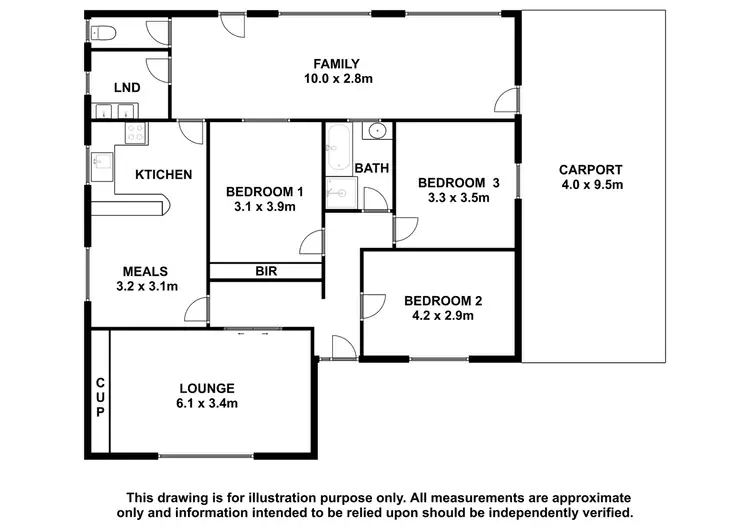Floorplan of Homely house listing, 3 Showground Parade, Keith SA 5267