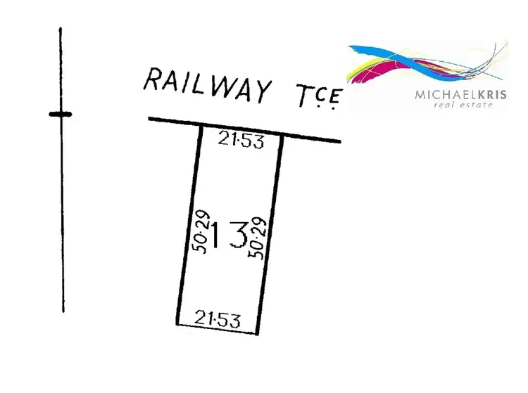 Floorplan of Homely land listing, Lot 13 Railway Terrace, Paskeville SA 5552