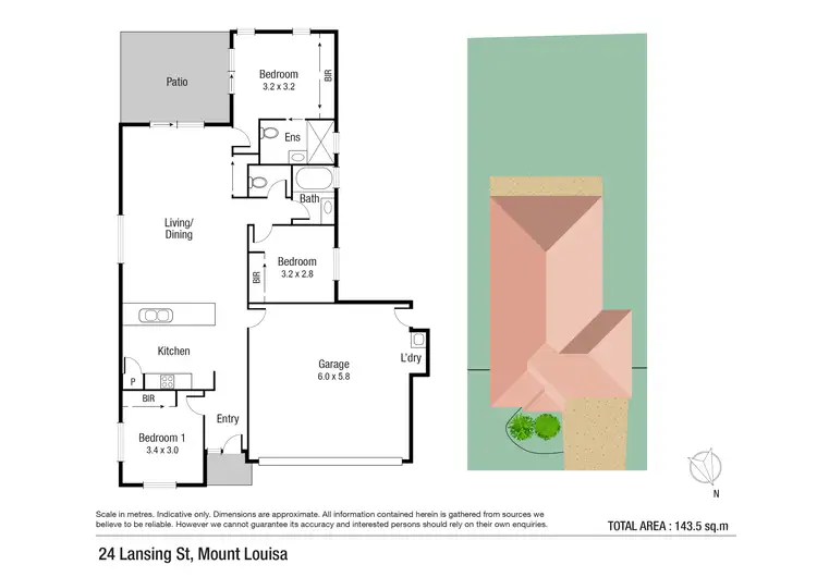 Floorplan of Homely house listing, 24 Lansing Street, Mount Louisa QLD 4814