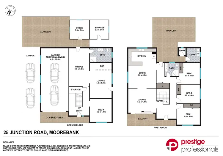 Floorplan of Homely house listing, 25 Junction Road, Moorebank NSW 2170