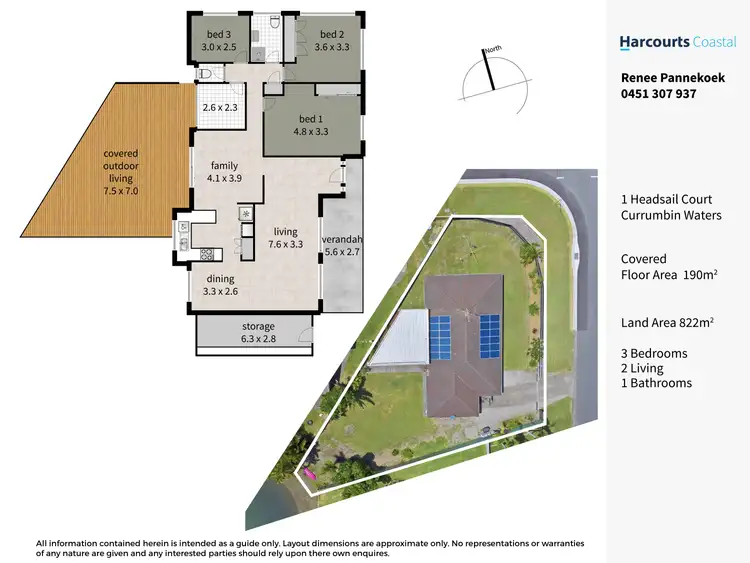Floorplan of Homely house listing, 1 Headsail Court, Currumbin Waters QLD 4223