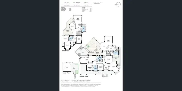 Floorplan of Homely house listing, 10 & 12 River St, Bassendean WA 6054
