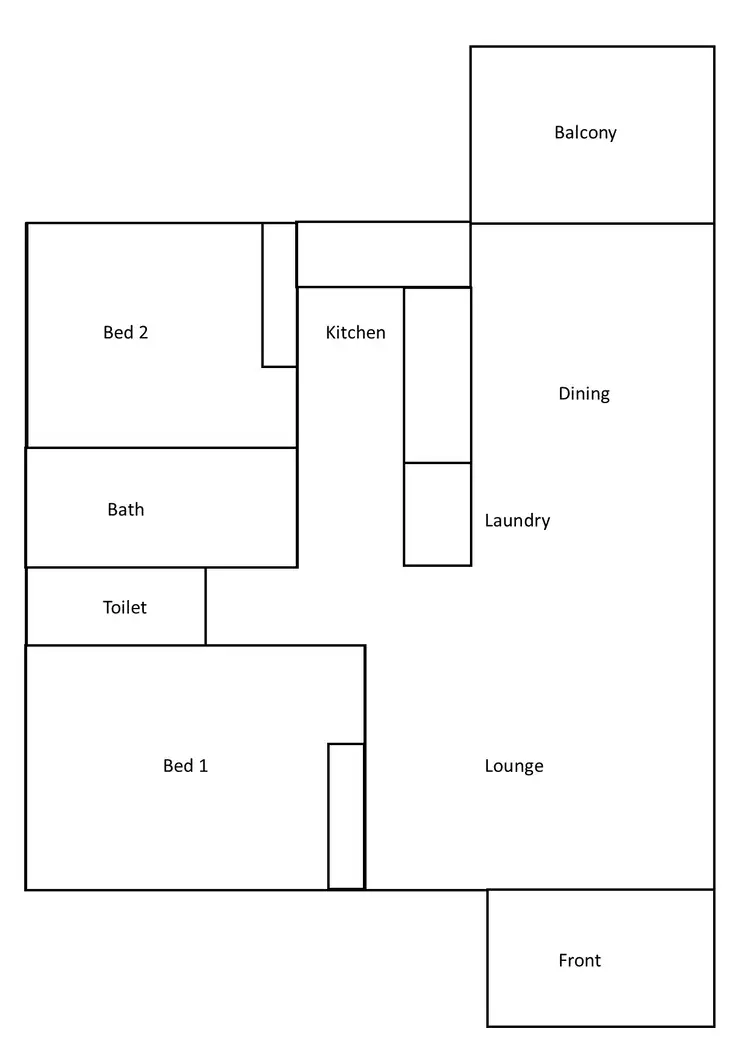 Floorplan of Homely unit listing, 5/4 Low Street, Yandina QLD 4561