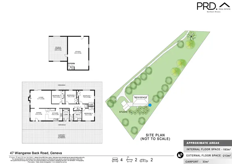Floorplan of Homely house listing, 47 Wiangaree Back Road, Geneva NSW 2474