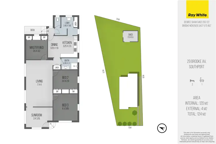 Floorplan of Homely house listing, 29 Brooke Avenue, Southport QLD 4215