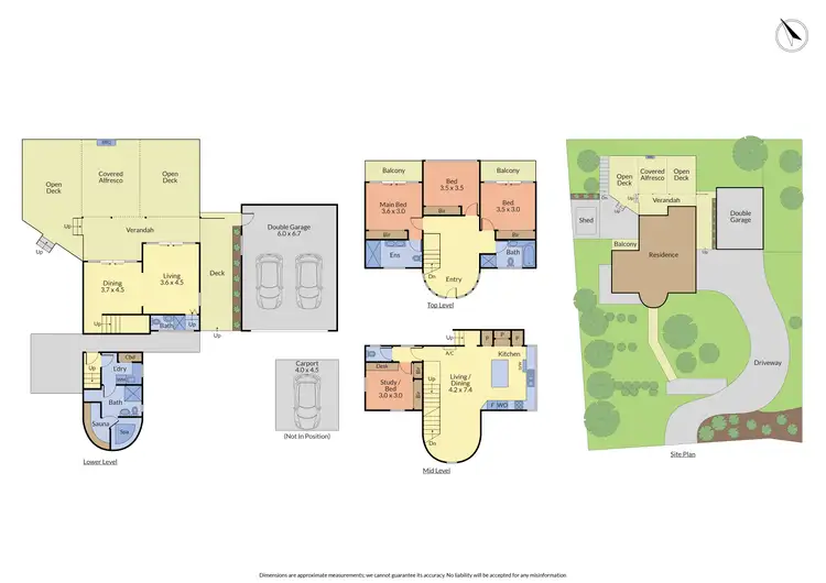 Floorplan of Homely house listing, 46 Francis Crescent, Ferntree Gully VIC 3156