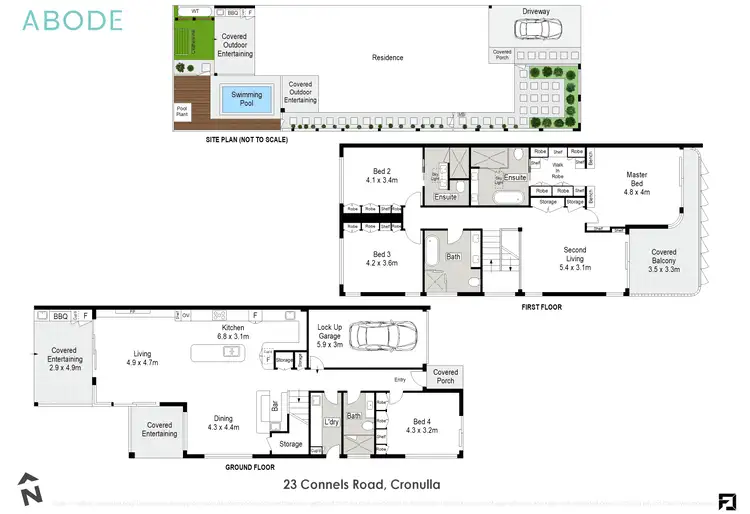Floorplan of Homely house listing, 23c Connels Road, Cronulla NSW 2230