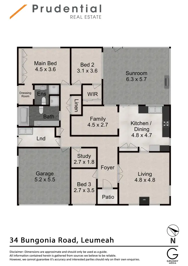 Floorplan of Homely house listing, 34 Bungonia Road, Leumeah NSW 2560