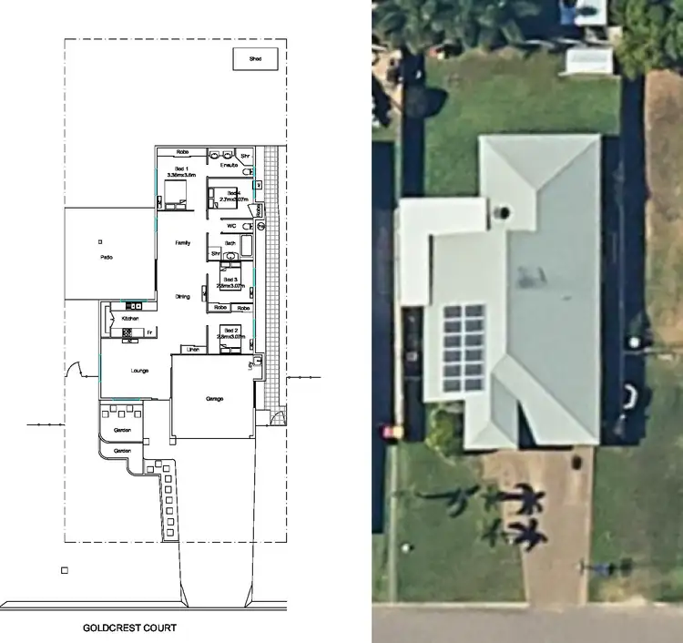 Floorplan of Homely house listing, 5 Goldcrest Court, Condon QLD 4815