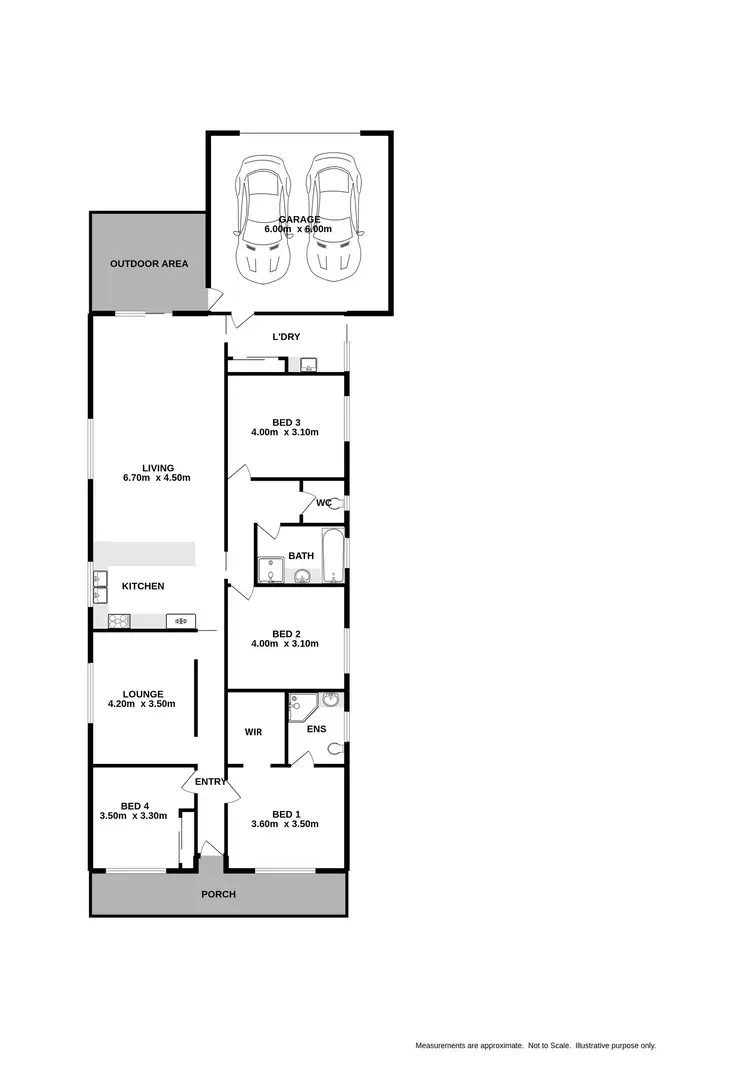 Floorplan of Homely house listing, 811 Centaur Road, Hamilton Valley NSW 2641