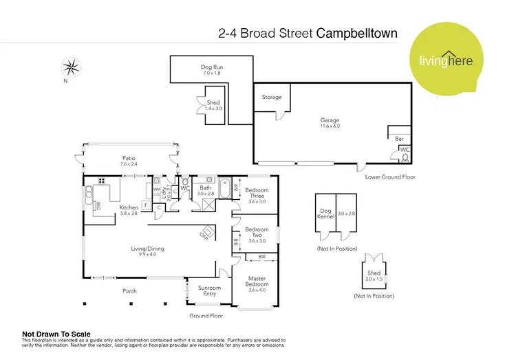 Floorplan of Homely house listing, 2-4 Broad Street, Campbell Town TAS 7210