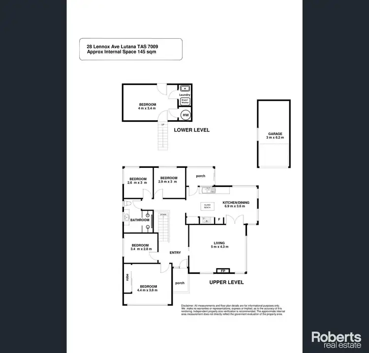 Floorplan of Homely house listing, 28 Lennox Avenue, Lutana TAS 7009
