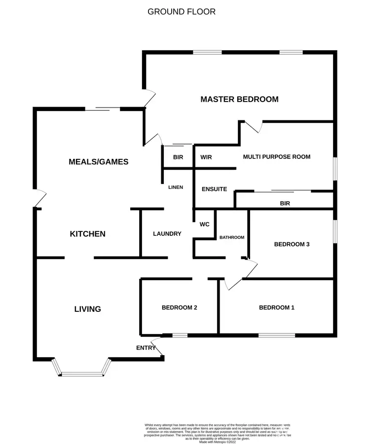 Floorplan of Homely house listing, 25 Beryl Way, Parkwood WA 6147