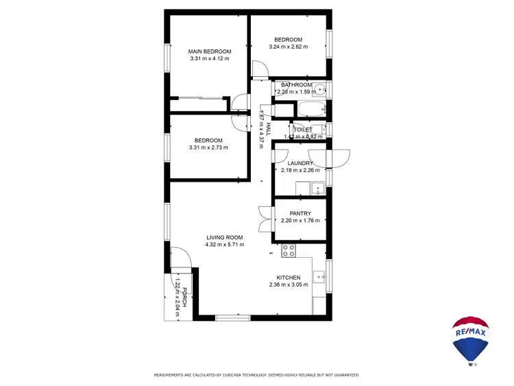 Floorplan of Homely house listing, 13 Hepburn Street, White Rock QLD 4868