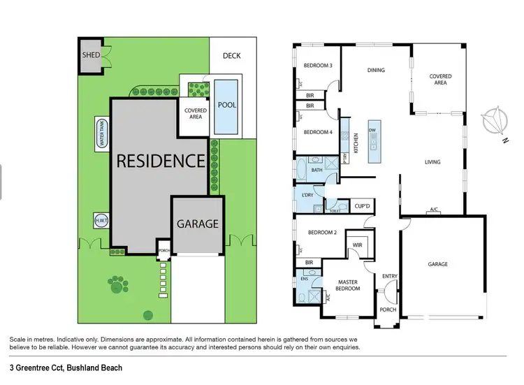 Floorplan of Homely house listing, 3 Greentree Circuit, Bushland Beach QLD 4818