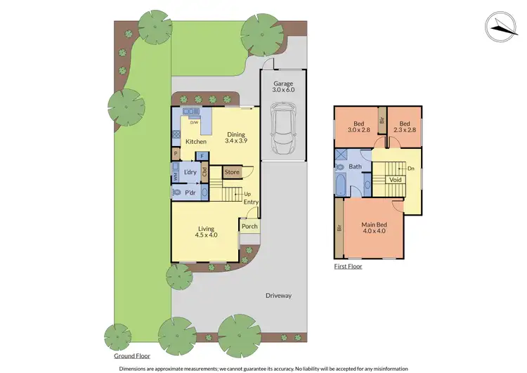 Floorplan of Homely unit listing, 4/18 Rosella Avenue, Boronia VIC 3155