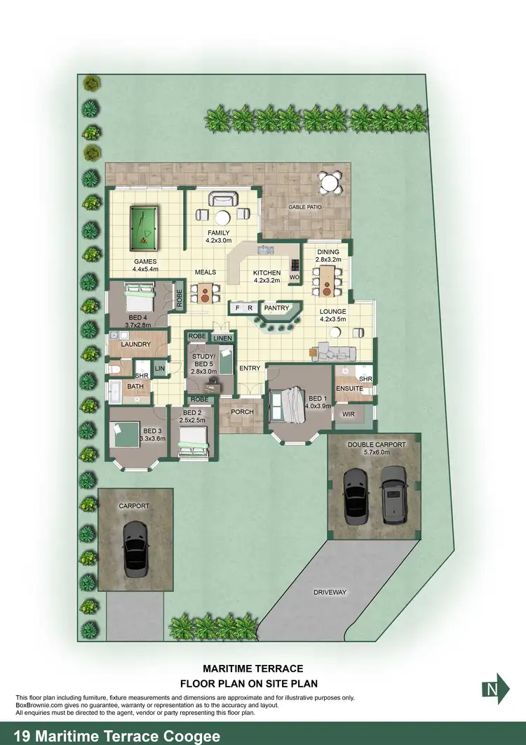 Floorplan of Homely house listing, 19 Maritime Terrace, Coogee WA 6166