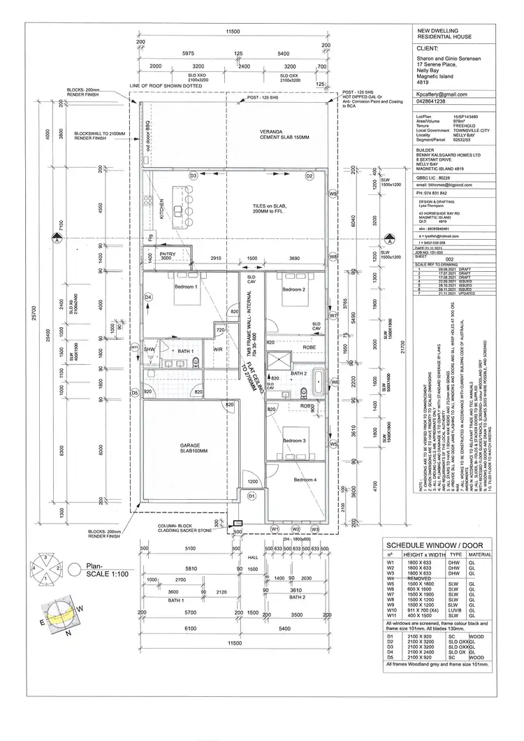 Floorplan of Homely house listing, 17 Serene Place, Nelly Bay QLD 4819