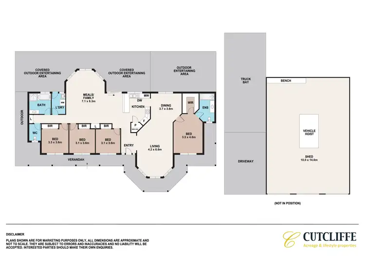 Floorplan of Homely rural property listing, 31 Shearwater Crescent, Yarramundi NSW 2753