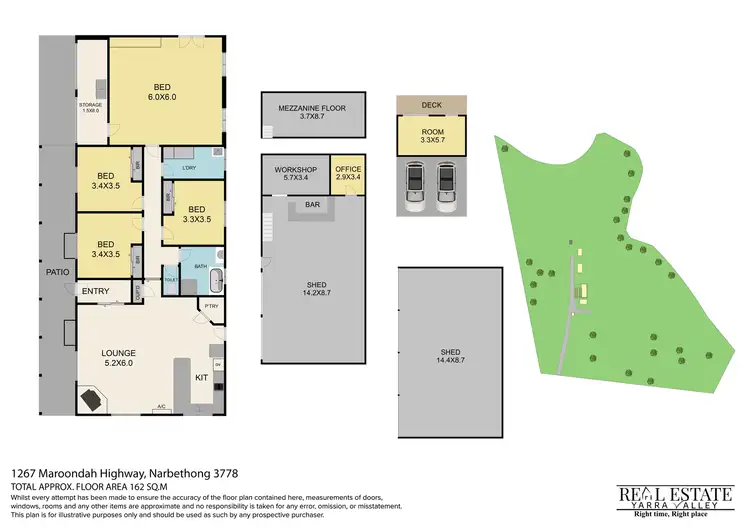 Floorplan of Homely rural property listing, 1267 Maroondah Highway, Narbethong VIC 3778