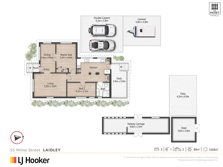 Floorplan of Homely house listing, 55 Milne Street, Laidley QLD 4341